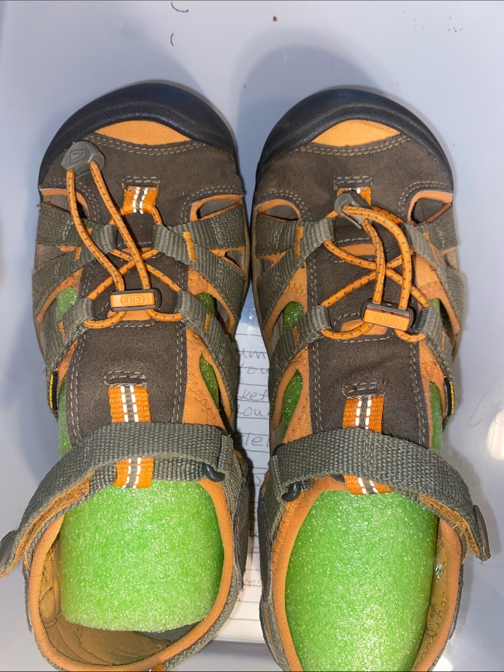 KEEN water,  hiking sandals, shoes.